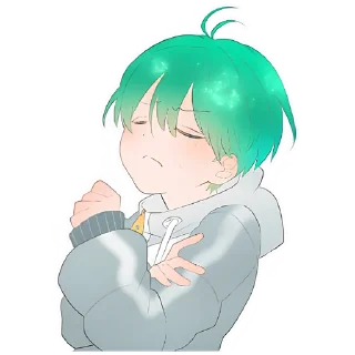 Sticker Космос-кун @nyasticks - 2