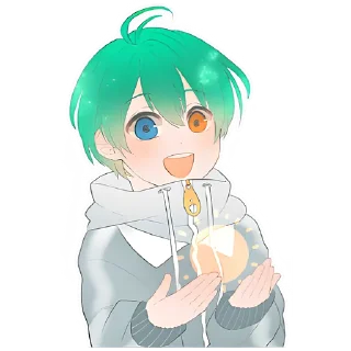 Sticker Космос-кун @nyasticks - 5