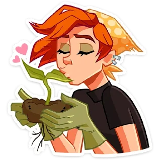 Sticker Дачница Марина (@TgSticker) - 4