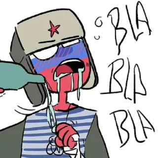 Sticker 🗺CountryHumans úwù🗺 ~ by @DM_petrenko - 1