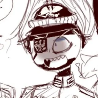 Sticker Countryhumans Prussia - 6