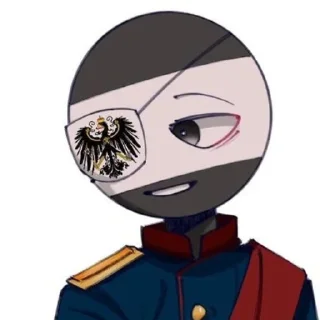 Sticker Countryhumans Prussia - 8
