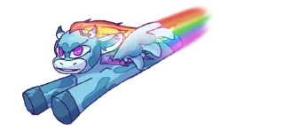 Стикер 💜 cows-10 @moolokobot - 4