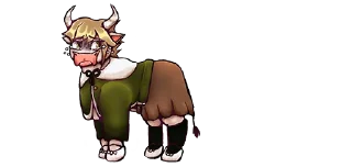 Стикер 💜 cows-10 @moolokobot - 2