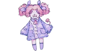 Sticker 💜 cows-15 @moolokobot - 5