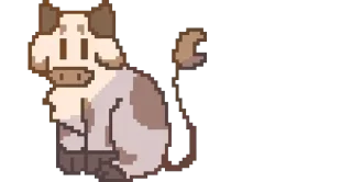 Sticker 💜cows-18 @moolokobot - 4