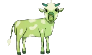 Sticker 💜cows-18 @moolokobot - 9