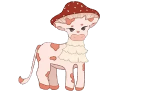 Стикер 💜cows-20 @moolokobot - 1