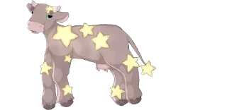 Стикер 💜cows-20 @moolokobot - 8