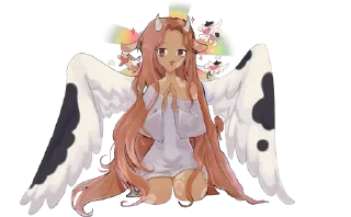 Sticker 💜cows-21 @moolokobot - 1