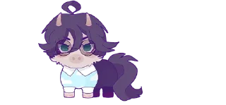 Sticker 💜 cows-2 @moolokobot - 1