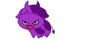 Sticker 💜 cows-2 @moolokobot - 8