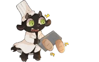 Sticker 💜cows-35 @moolokobot - 1