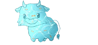 Стикер 💜 cows-3 @moolokobot - 11