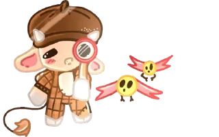 Sticker 💜cows-41 @moolokobot - 10