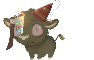 Sticker 💜cows-41 @moolokobot - 6