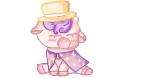 Стикер 💜 cows-4 @moolokobot - 8