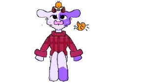 Sticker 💜 cows-5 @moolokobot - 3