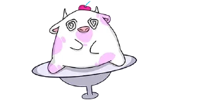 Sticker 💜 cows-5 @moolokobot - 7