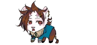 Стикер 💜 cows-7 @moolokobot - 3