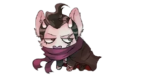 Стикер 💜 cows-7 @moolokobot - 11