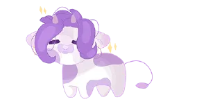 Стикер 💜 cows-7 @moolokobot - 5