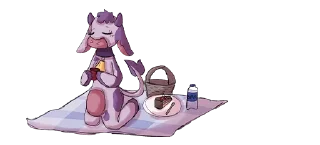 Стикер 💜 cows-8 @moolokobot - 9