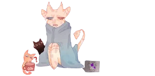 Стикер 💜 cows-8 @moolokobot - 7