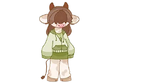 Sticker 💜 cows-9 @moolokobot - 0