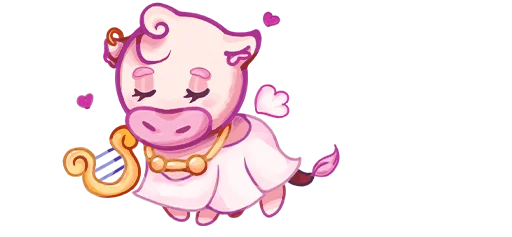 Стикер cows_by_hokkagebot - 1