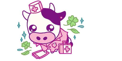 Sticker cows_by_hokkagebot - 1