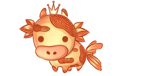 Стикер cows_by_hokkagebot - 1