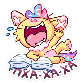 Стикер Уютненький Кэнди Кэт :: @stickroom - 7