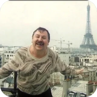 Sticker Окно в Париж by @stqrapp - 5