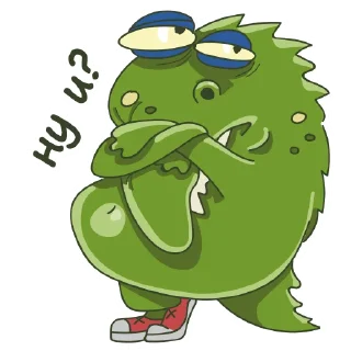 Sticker Крокодил Радзивилл :: @gerbova - 9