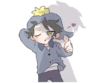 Sticker мальчики заиньки - 7