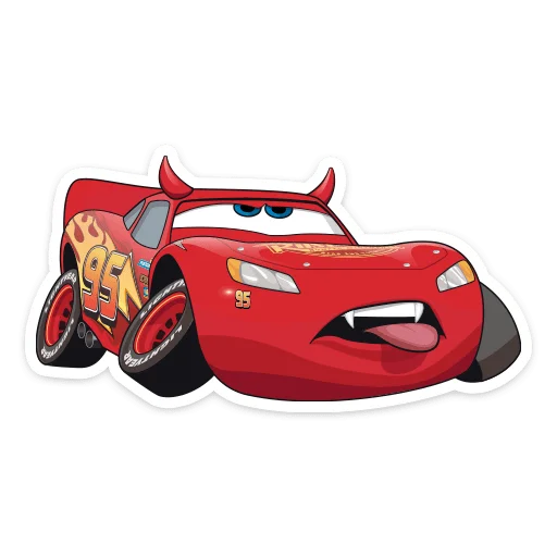 Sticker creepycars_vk - 1