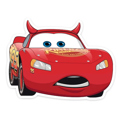 Sticker creepycars_vk - 1