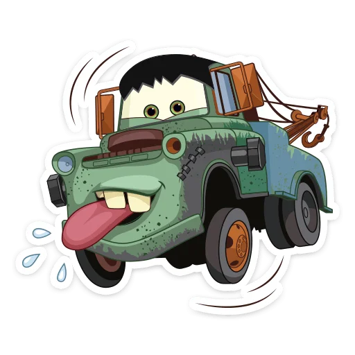 Sticker creepycars_vk - 1