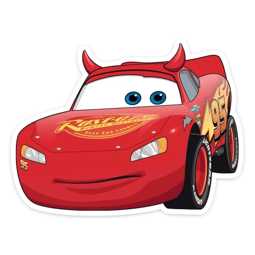 Sticker creepycars_vk - 1