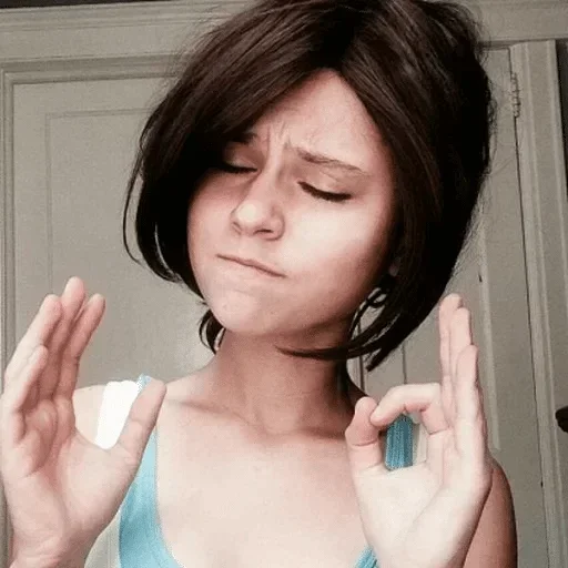 person human face woman