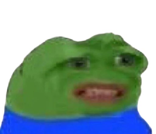 Sticker cringefrog - 1