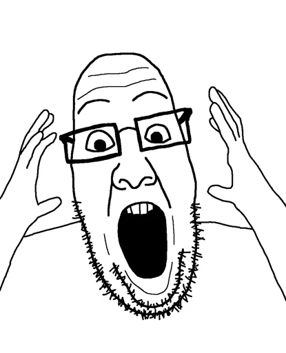 Sticker cringesoy - 1