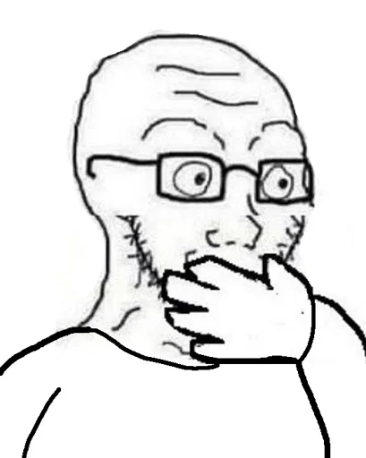 Sticker cringesoy - 1