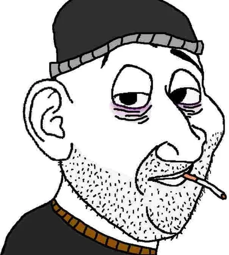 Sticker cringesoy - 1