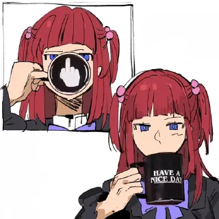 Стикер кринжпак юминеко - 6