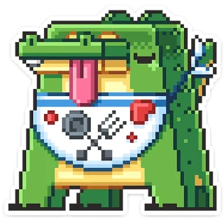 Sticker Крокки  @stickers_vk - 4