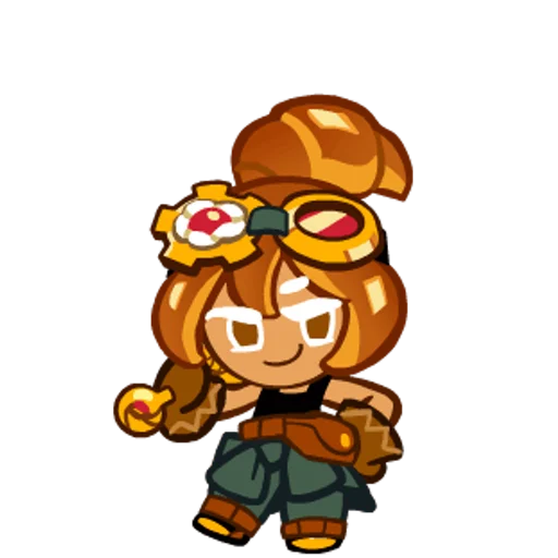 Croissant Cookie! - cartoon