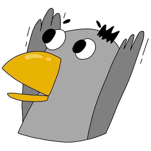 Стикер Вышкинская Ворона - 8