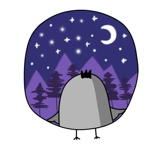 Стикер Вышкинская Ворона - 6